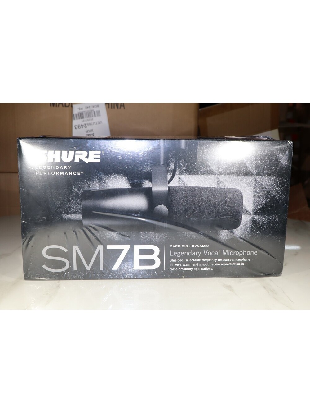 Shure Sm7b Cardioid Dynamic Legendary Vocal Microphone New Sealed